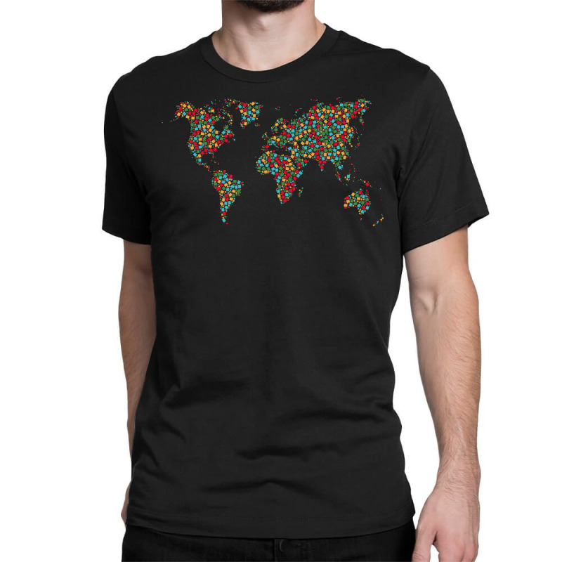 World Map Classic T-shirt | Artistshot