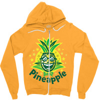 Mr Pineapple Tropical Zipper Hoodie | Artistshot