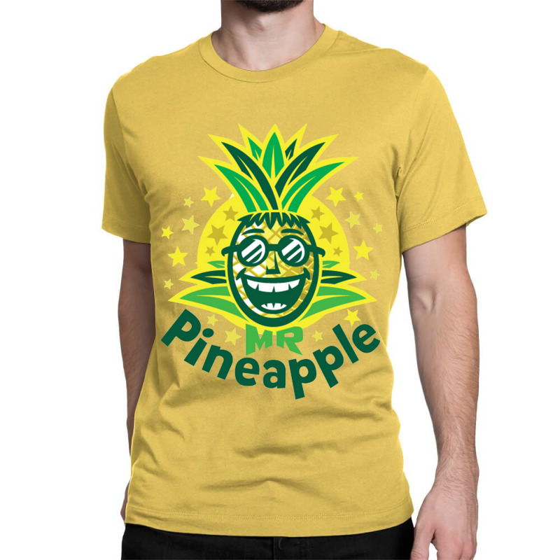 Mr Pineapple Tropical Classic T-shirt by herlina citrakusuma | Artistshot