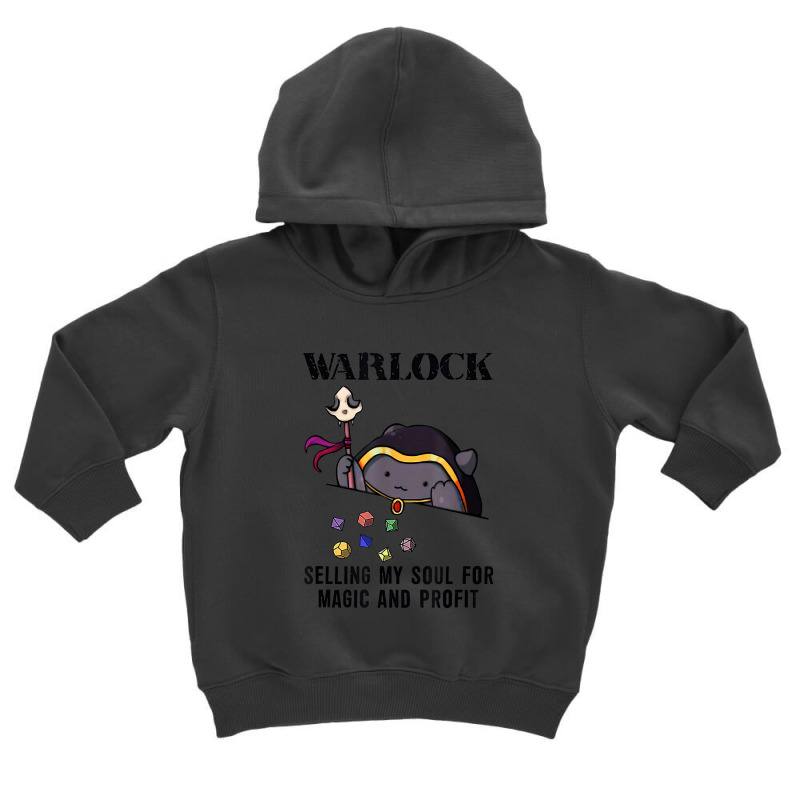 Dnd Dm Gaming Cat Warlock Funny Toddler Hoodie by criticizematter | Artistshot