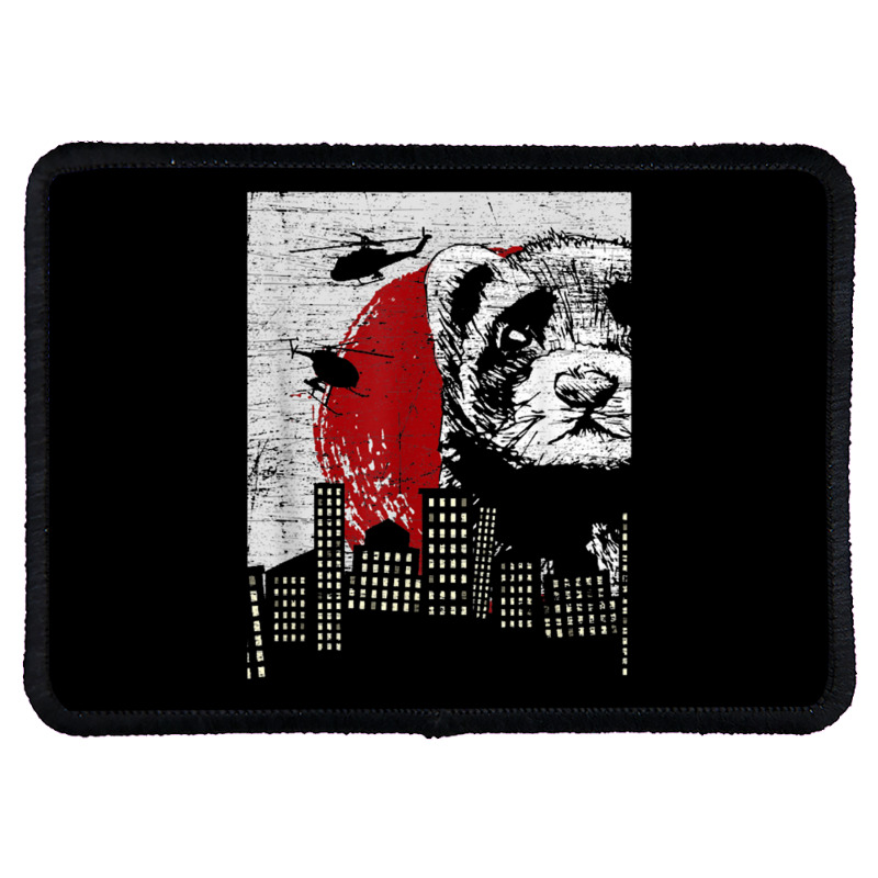 Urban Ferret Rectangle Patch | Artistshot