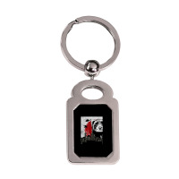 Urban Ferret Silver Rectangle Keychain | Artistshot