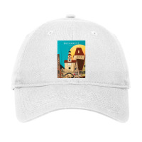 Bucharest City Romania Travel Watercolor Artwork Printing T Shirt Adjustable Cap | Artistshot