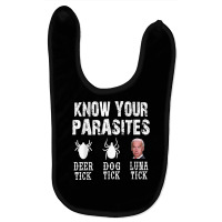 Know Your Parasites Anti Joe Biden T Shirt Baby Bibs | Artistshot