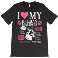 Dog Anatomy Of A Belgian Malinois T Shirt T-shirt | Artistshot