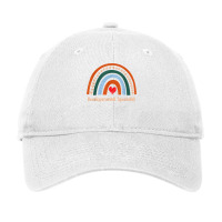 Funny Developmental Specialist Boho Rainbow Back To School T Shirt Adjustable Cap | Artistshot