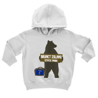 Brunet Island State Park Wisconsin Hitchhiking Bear T Shirt Toddler Hoodie | Artistshot