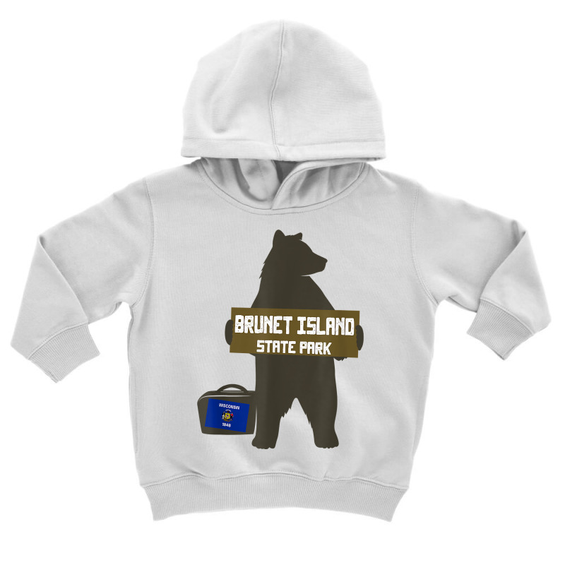 Brunet Island State Park Wisconsin Hitchhiking Bear T Shirt Toddler Hoodie by malyahdepetris | Artistshot