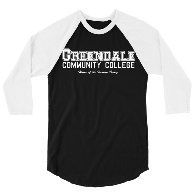 Greendale Community College 3/4 Sleeve Shirt Designed By John Martabak