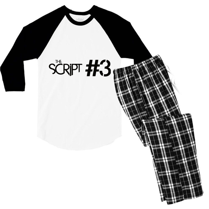 Cool,the,script,3 Men's 3/4 Sleeve Pajama Set | Artistshot