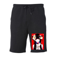 Anime Girl Japanese Aesthetic Fleece Short | Artistshot