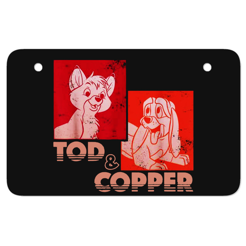 The Hound Tod Atv License Plate | Artistshot