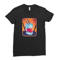 Modern Sculpture Paint Ladies Fitted T-shirt | Artistshot