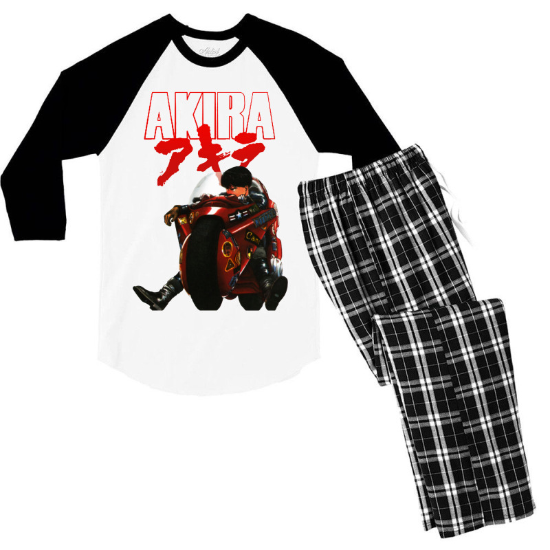 Anime Japanese Motor Men's 3/4 Sleeve Pajama Set by CRV | Artistshot