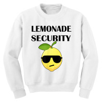 Funny Lemonade Stand Security Youth Sweatshirt | Artistshot