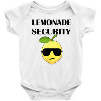 Funny Lemonade Stand Security Baby Bodysuit | Artistshot