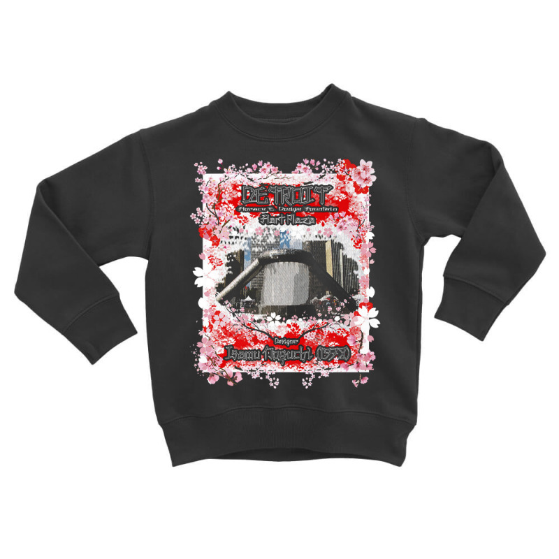 Detroit Hart Plaza Asian American Pacific Islander Japan Toddler Sweatshirt by nbobatiga | Artistshot