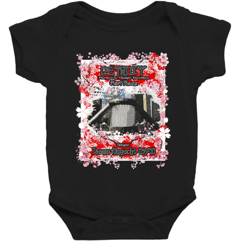 Detroit Hart Plaza Asian American Pacific Islander Japan Baby Bodysuit by nbobatiga | Artistshot