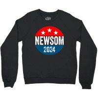 Gavin Newsom 2024 Presidential Crewneck Sweatshirt | Artistshot