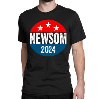 Gavin Newsom 2024 Presidential Classic T-shirt | Artistshot