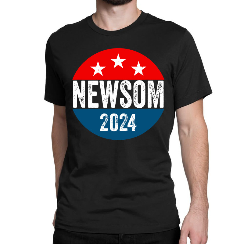 Gavin Newsom 2024 Presidential Classic T-shirt by Palisade | Artistshot