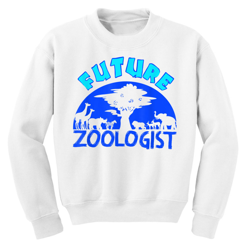 Future Zoologist Cute Zoology Students Funny Zoo Keeper Gift T Shirt Youth Sweatshirt by adrienskradski | Artistshot