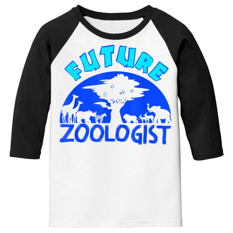 Future Zoologist Cute Zoology Students Funny Zoo Keeper Gift T Shirt Youth 3/4 Sleeve by adrienskradski | Artistshot