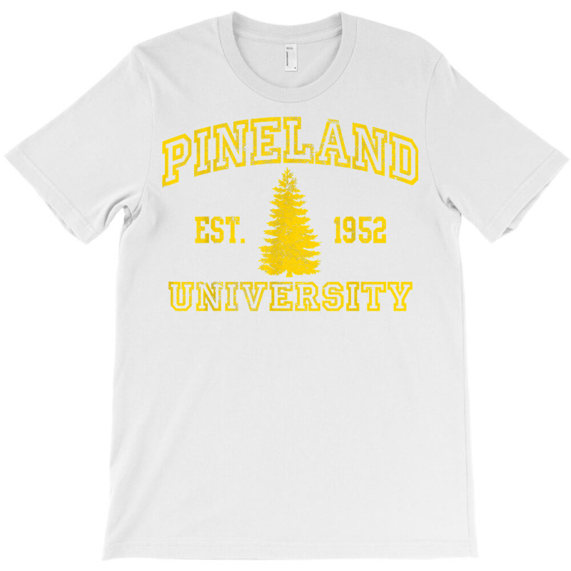 Pineland University Yellow Lettered Heavy Cotton Shirt T Shirt T-shirt | Artistshot