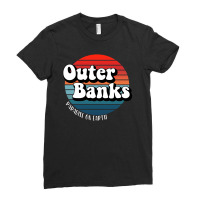 Vintage Outer Banks Pogues For Life Ladies Fitted T-shirt | Artistshot