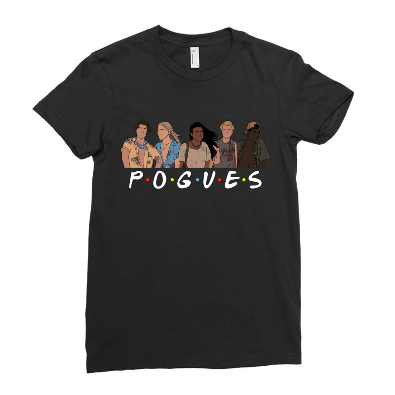 Outer Banks Pogues Ladies Fitted T-Shirt by Cosby | Artistshot