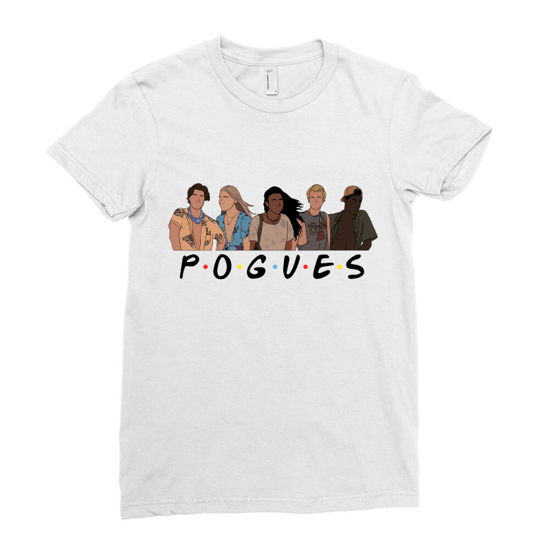 Outer Banks Pogues Ladies Fitted T-Shirt by Cosby | Artistshot