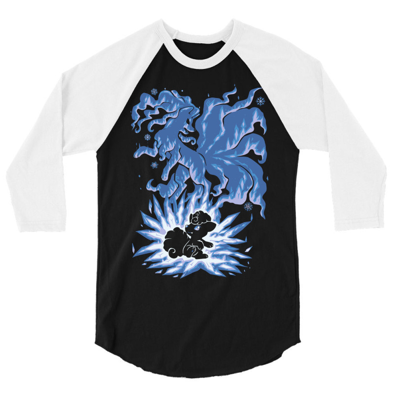 The Ice Tailed Fox Within 3/4 Sleeve Shirt | Artistshot