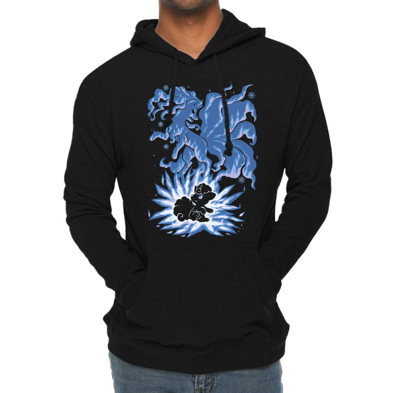 The Ice Tailed Fox Within Lightweight Hoodie | Artistshot