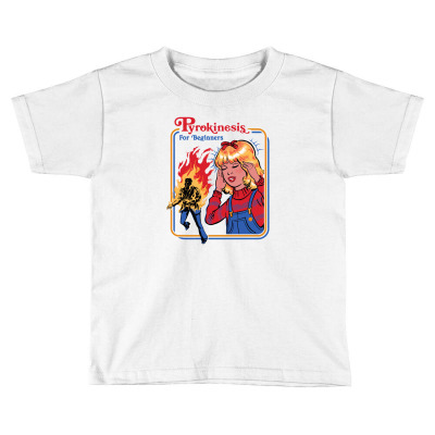 Pyrokinesis For Beginners Toddler T-shirt Designed By Mash Art