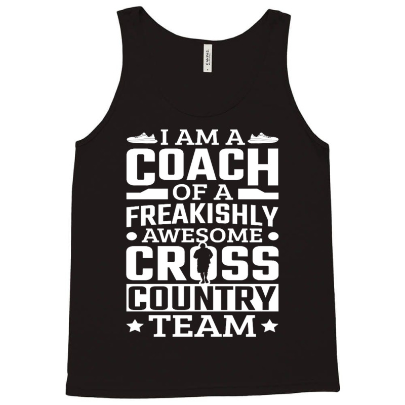 I Am A Coach Cross Country Team Track And Field Running Pullover Tank Top by saterseim | Artistshot