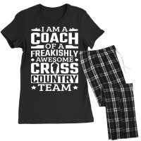 I Am A Coach Cross Country Team Track And Field Running Pullover Women's Pajamas Set | Artistshot