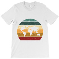 Cartography Retro Map   Geography Geographer Cartographer T-shirt | Artistshot