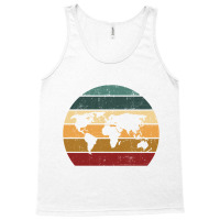 Cartography Retro Map   Geography Geographer Cartographer Tank Top | Artistshot