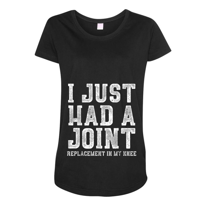 Joint Replacement   Knee Joint Replacement Maternity Scoop Neck T-shirt by saterseim | Artistshot