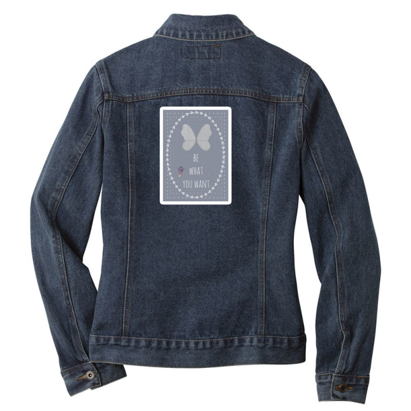 Imagination 25980440 Ladies Denim Jacket by didi22 | Artistshot