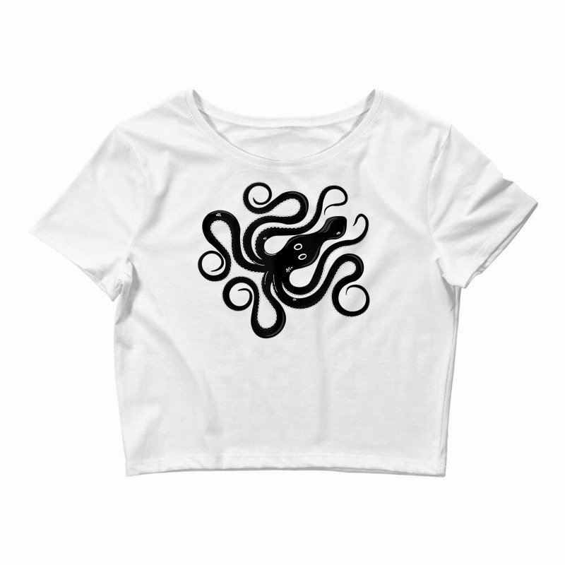 Minoan Octopus Tank Top Crop Top by kalaiahfry | Artistshot