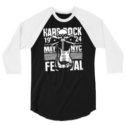 hard rock festival 3/4 Sleeve Shirt | Artistshot