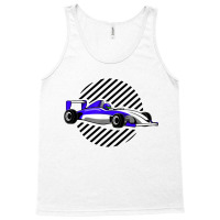 Blue Formula Racing Tank Top | Artistshot