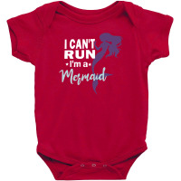 I Can Run Mermaid Baby Bodysuit | Artistshot