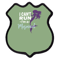 I Can Run Mermaid Shield Patch | Artistshot