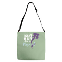 I Can Run Mermaid Adjustable Strap Totes | Artistshot