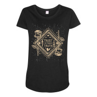 Tarot T  Shirt Trust In Your Truth Tarot Horoscope Spiritual Cosmos Un Maternity Scoop Neck T-shirt | Artistshot