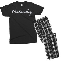 Weekending Casual Weekend Shirt Men's T-shirt Pajama Set | Artistshot