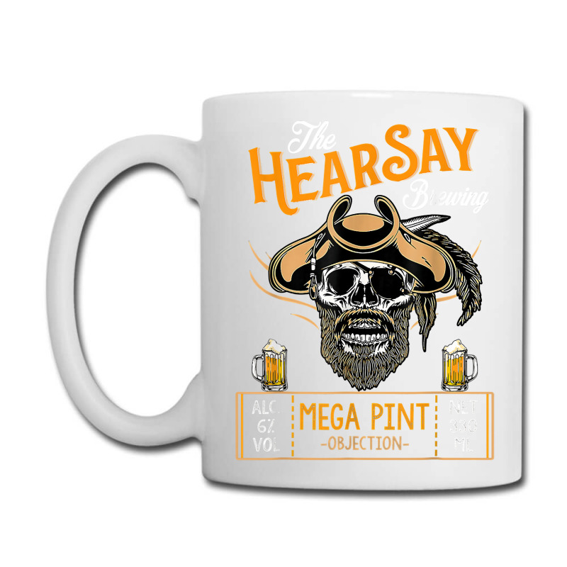 Hearsay Mega Pint Brewing Objection   Mega Pint T Shirt Coffee Mug | Artistshot