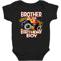 Brother Of The Birthday Boy Baby Bodysuit | Artistshot